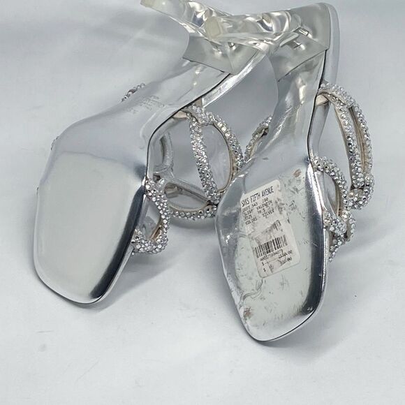 Valentino Garavani Chain 1967 embellished heel sandals size 36.5 - Picture 14 of 16